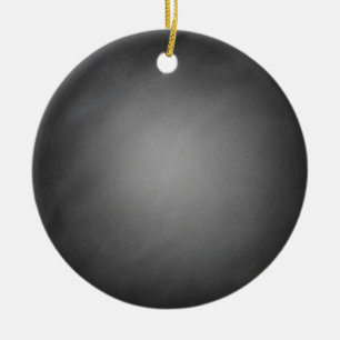 Trendy Chalkboard Vignette Ceramic Tree Decoration