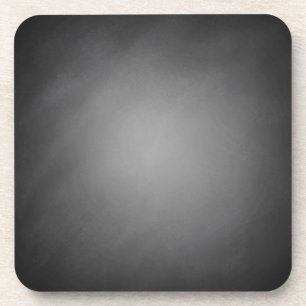 Trendy Chalkboard Vignette Coaster