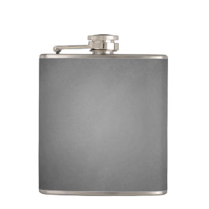 Trendy Chalkboard Vignette Hip Flask