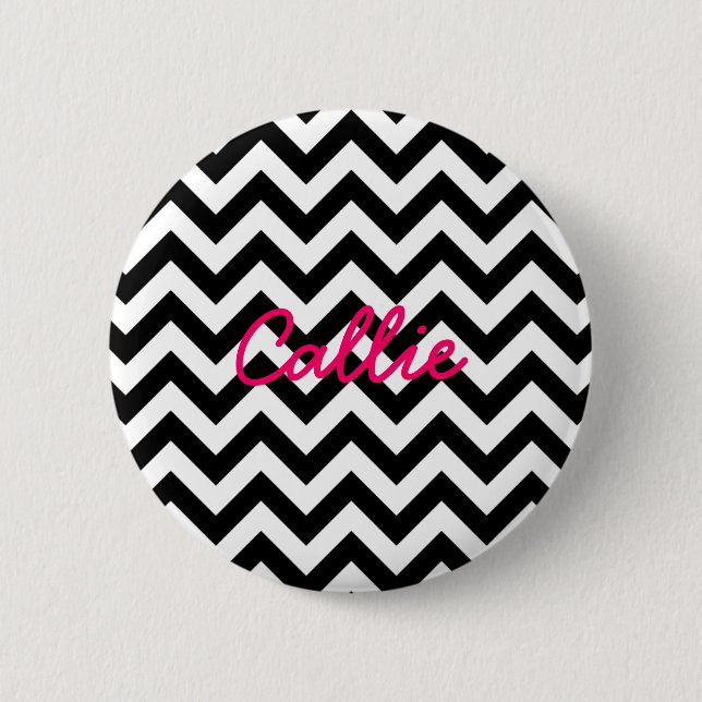 Trendy Chevron Button (Front)