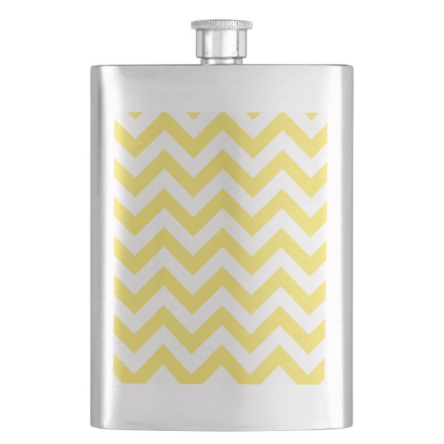 Trendy Chevron Classic Flask (Front)
