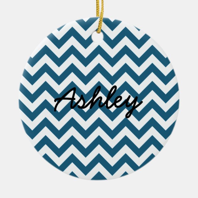 Trendy Chevron Ornament (Front)