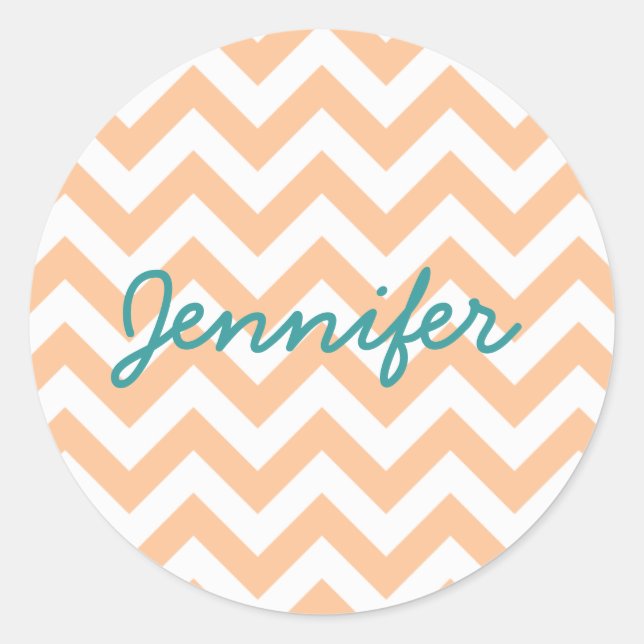 Trendy Chevron Stickers (Front)