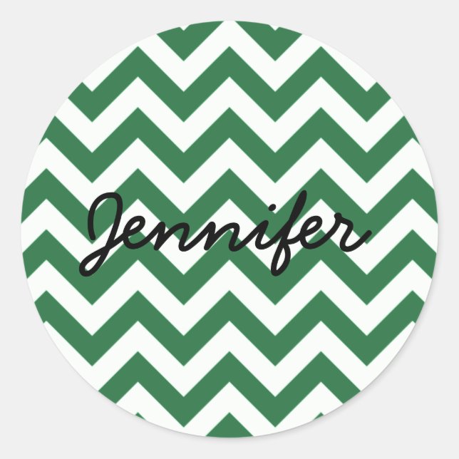 Trendy Chevron Stickers (Front)
