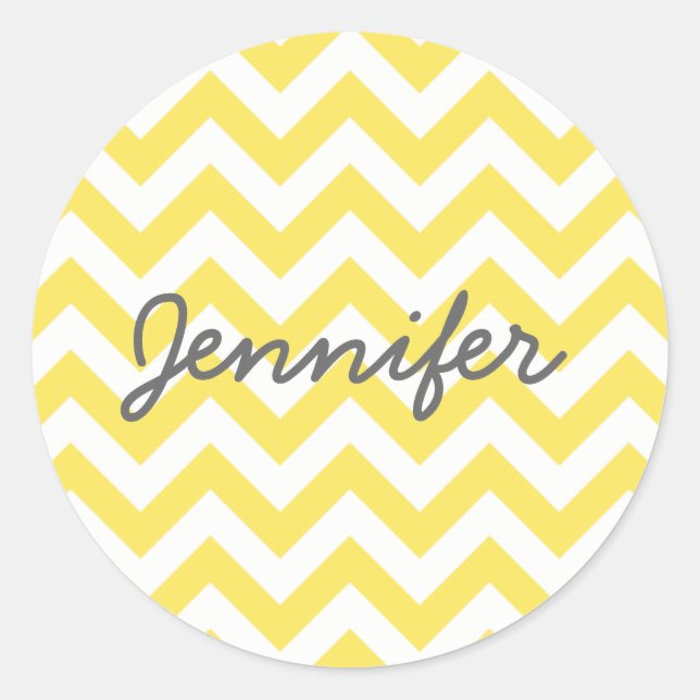 Trendy Chevron Stickers (Front)
