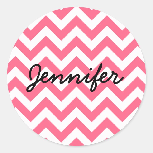 Trendy Chevron Stickers (Front)