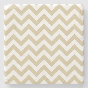 Trendy Chevron Stone Coaster