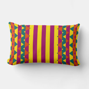 Trendy Chevron Stripes Pattern Lumbar Cushion