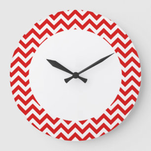 Trendy Chevron Wall Clock