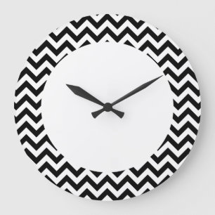 Trendy Chevron Wall Clock