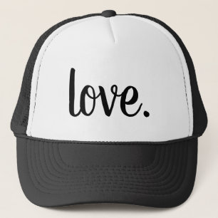 trendy chic LOVE. Trucker Hat