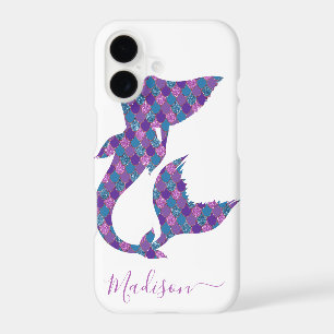 Trendy Chic Mermaid Glitter Personalised