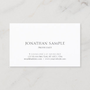Trendy Chic Simple Graphic Design Modern Template Business Card