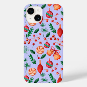 Trendy Christmas Abstract Pattern Case-Mate iPhone 14 Case
