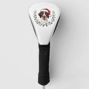 Trendy Christmas German Shorthaired Pointe   Golf Head Cover