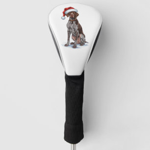 Trendy Christmas German Shorthaired Pointe Golf Head Cover