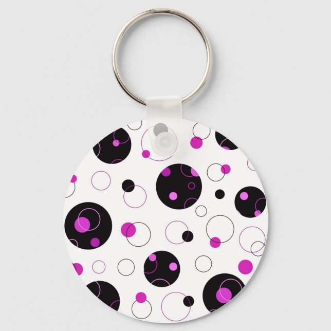 Trendy circles - Keychain (Front)