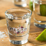 Trendy Collage Family Photo Colourful Flowers Gift Shot Glass<br><div class="desc">Trendy Collage Family Photo Colourful Flowers Gift</div>