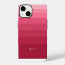 Trendy Colour Blocks Magenta Pink customisable sig