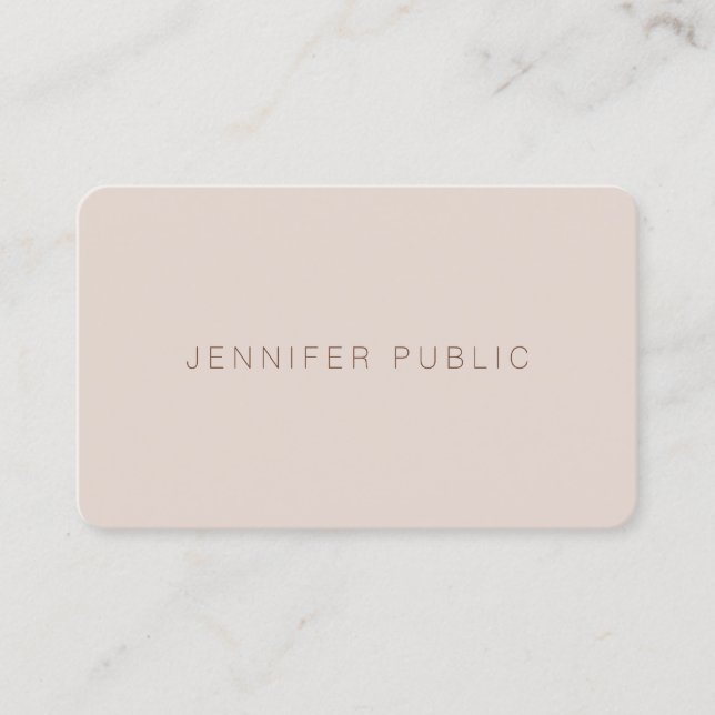 Trendy Colour Harmony Professional Template Luxury Business Card (Front)