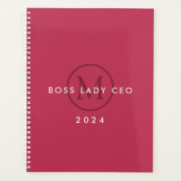 Trendy Colour of the Year Monogram 2024 Boss Lady