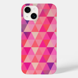 Trendy Colourful Geometric Triangles Pattern Case- Case-Mate iPhone 14 Case