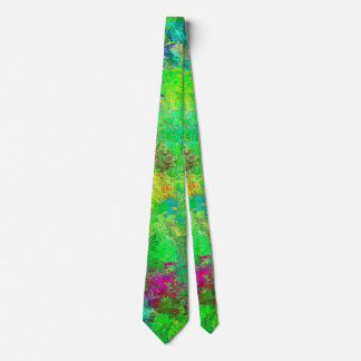 Trendy Colourful Watercolors Design Tie