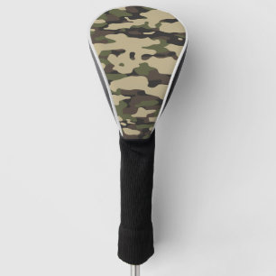 Trendy Colours Camouflage Abstract Pattern Golf Head Cover