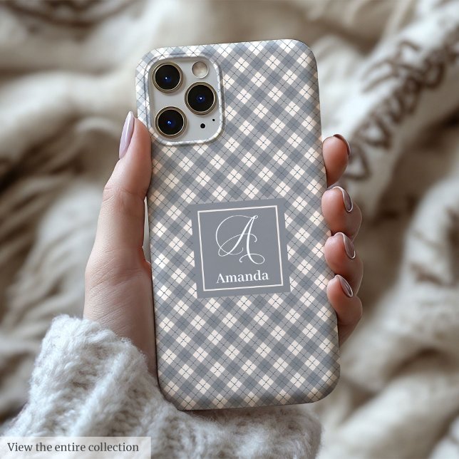 Trendy Colours iPhone Case Coral Grey Clear Accent (Trendy Colors iPhone Case Coral Grey Clear Accent)