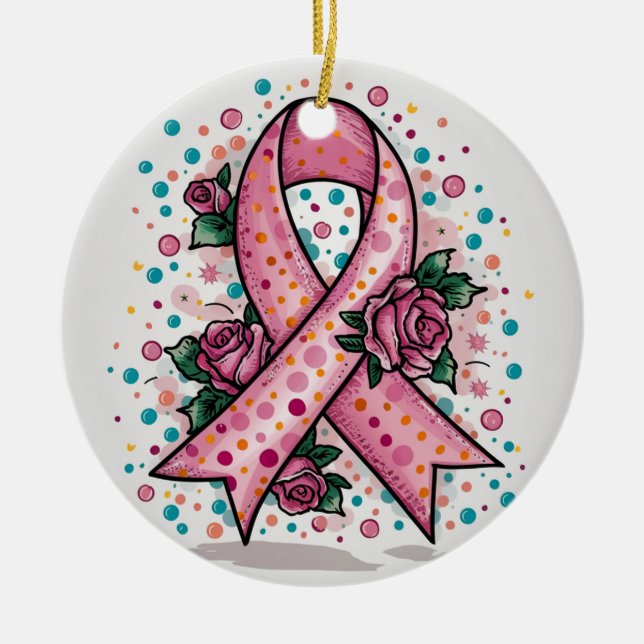 Trendy Comforts, Cancer Ceramic Tree Decoration (Front)