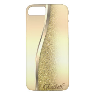 Trendy Cool Gold Glitter - Personalised Case-Mate iPhone Case