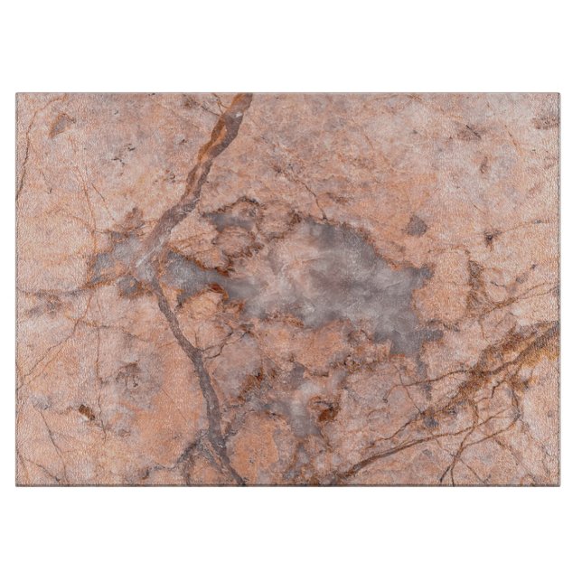 Trendy Cool Marble Stone Texture Cutting Board (Front)