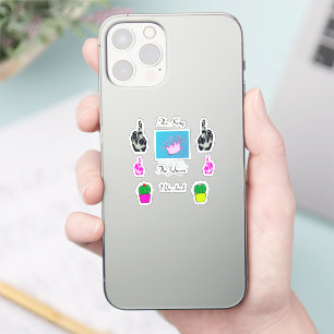 Trendy Cool Stickers for Back of IPhone