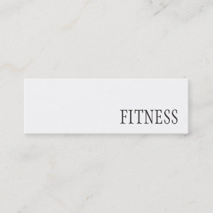 Trendy Creative Fitness Sport Business Card