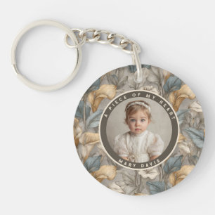 Trendy custom souvenir Floral Calla Lilies Key Ring