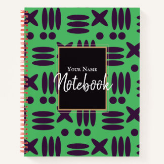 Trendy Customisable Spiral Notebook & Journal
