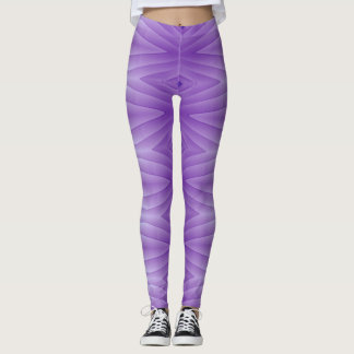 Trendy cute purple "Ratti_Creative_Arts" Leggings