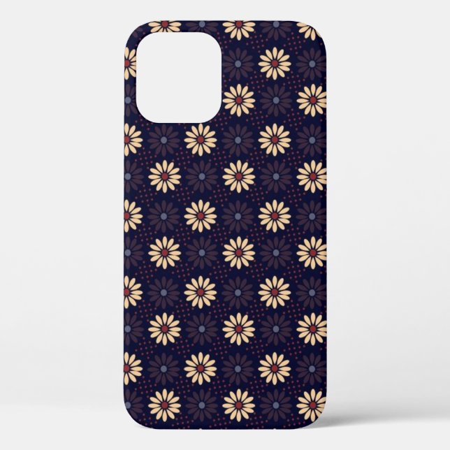 Trendy Daisy Floral Case-Mate iPhone Case (Back)