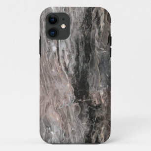 Trendy Dark And Light Grey Marble Pattern iPhone 11 Case