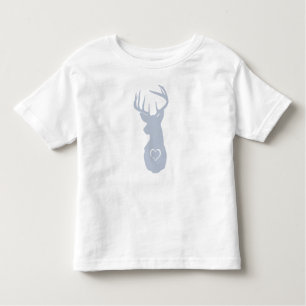 TRENDY DEER WITH HEARTS TODDLER T-Shirt