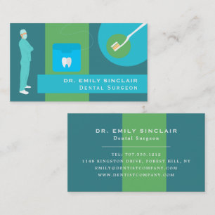 Trendy Dentist Design, Dentistry, Dentist Business Card