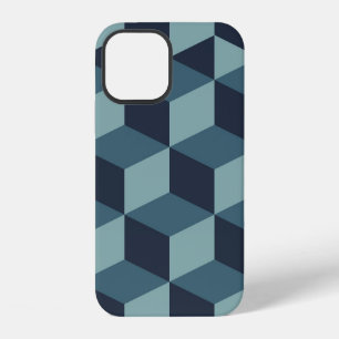Trendy design vintage abstract colour block geome iPhone 12 Case