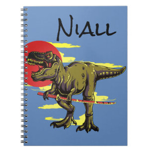 Trendy Dinosaur Notebook
