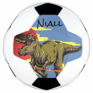 Trendy Dinosaur Soccer Ball