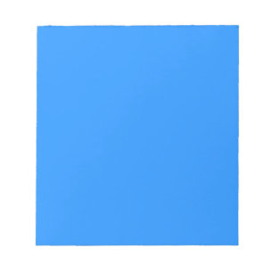 Trendy Dodger Blue Solid Colour   Classic Notepad