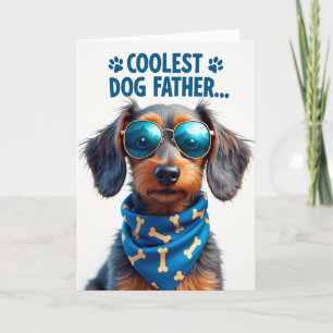 Trendy Dog Fathers Day Card
