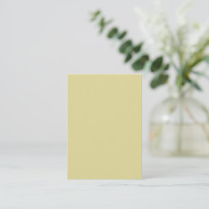 Trendy Earthy Yellow - Note Cards