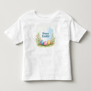 Trendy Easter Eggs Beautiful Collection Toddler T-Shirt