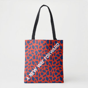 Trendy Election All Over Animal Print Tote Bag