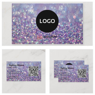 Trendy Elegant Hair Stylist Salon Beauty Salon Business Card